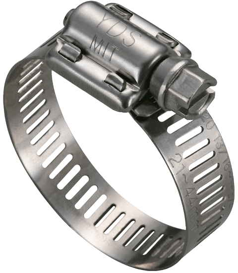 Stable High Torque Hose Clamp with Optional Material
